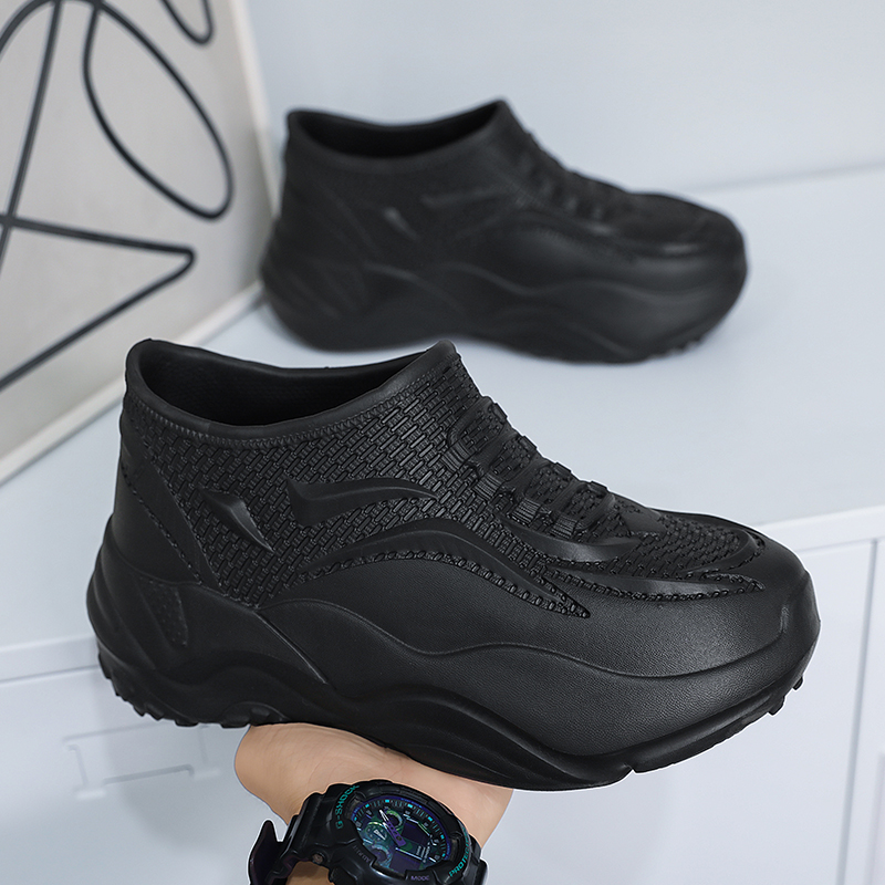 新款厨师鞋防滑软底防水专用鞋