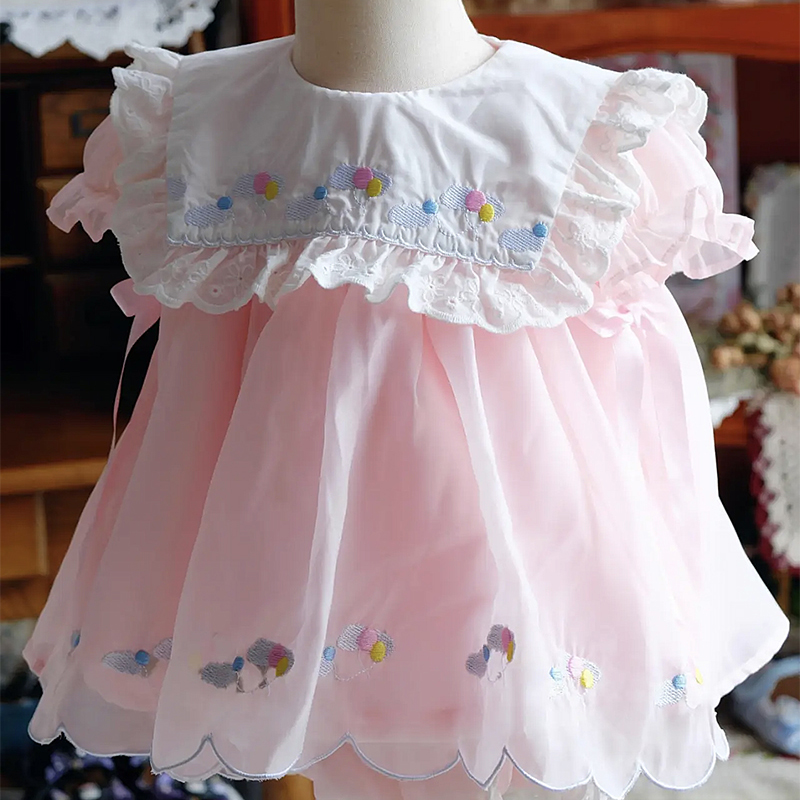 海军风女童可爱翻领童装