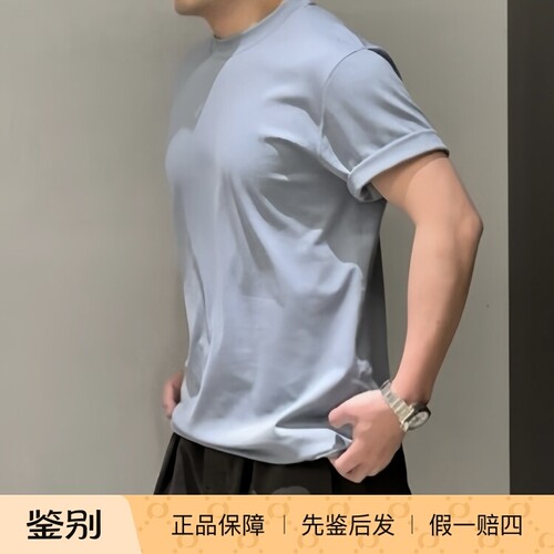 LoroPiana新款男士圆领短袖T恤