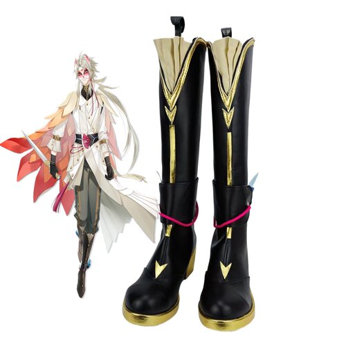 食物语 松鼠鳜鱼cos鞋子定做cosplay靴子动漫游戏鞋定制