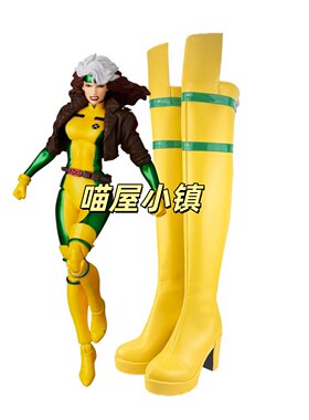 战警小淘气罗刹女cos鞋子定制漫威超级英雄COS靴子游戏动漫人物