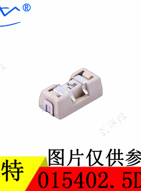 LITTELFUSE/力特带座保险丝 015402.5DR 1808 LF2.5A125V