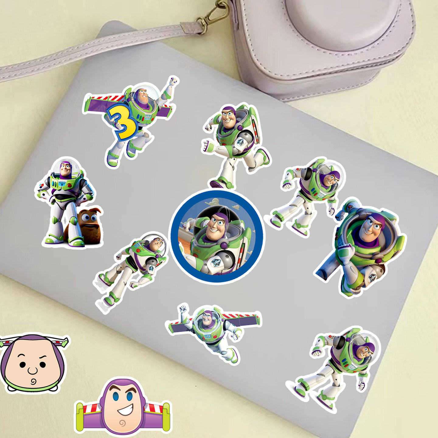 ipad桌面冰箱自行车文具防水贴画