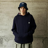 MERINO LAPRIMA SWEATER 美利奴羊毛毛衣连帽套头百家布日系复古