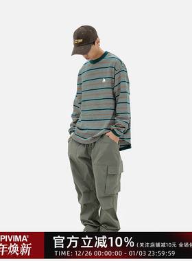 LAPIVIMA RIPSTOP TACTICAL PANTS 吸湿透气多口袋工装长裤阔腿裤