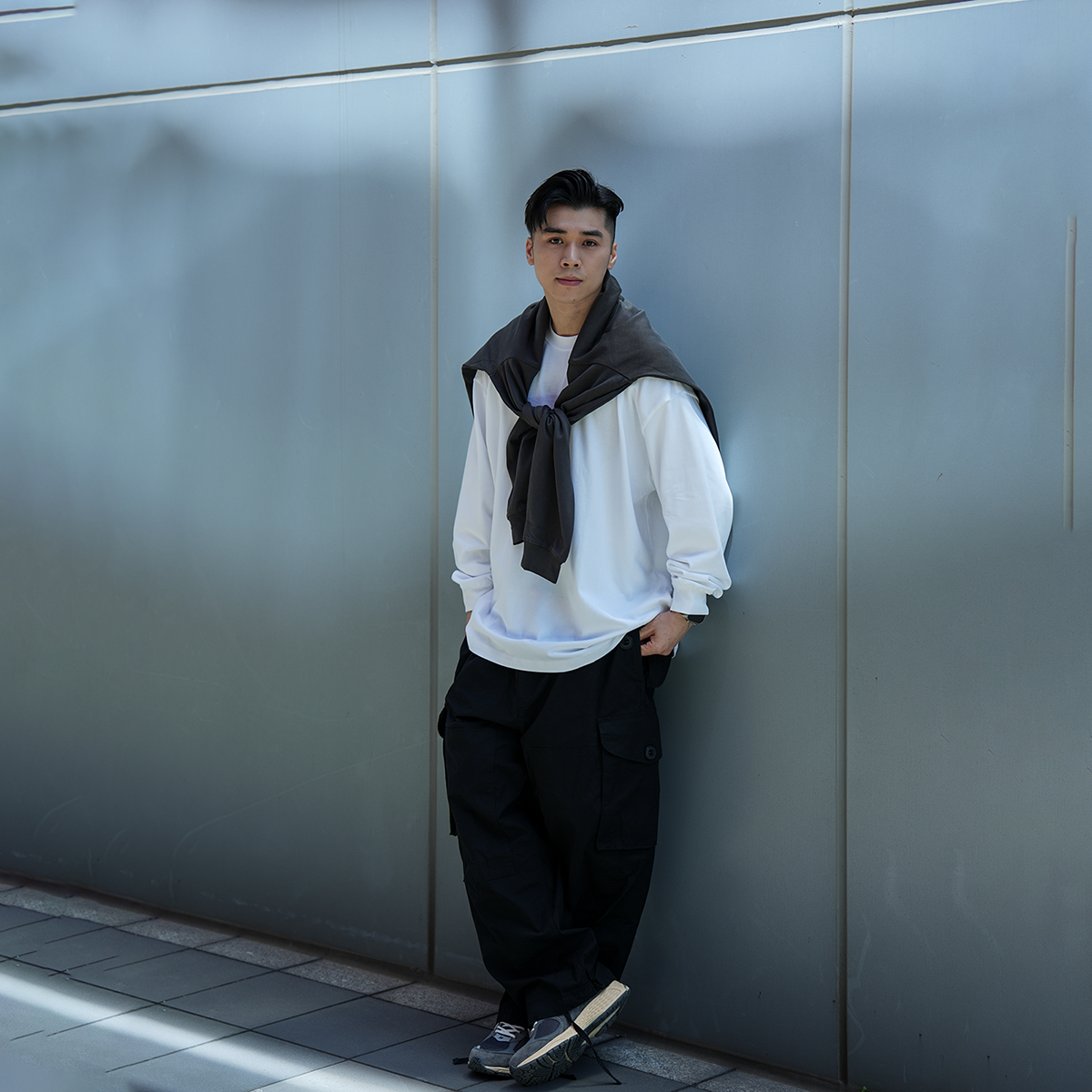 BASICBLANKLSTEE基础纯色长袖