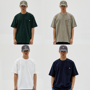 LAP反底暗纹竹节打底基础纯色短袖 LAPIVIMA base grain Bamboo