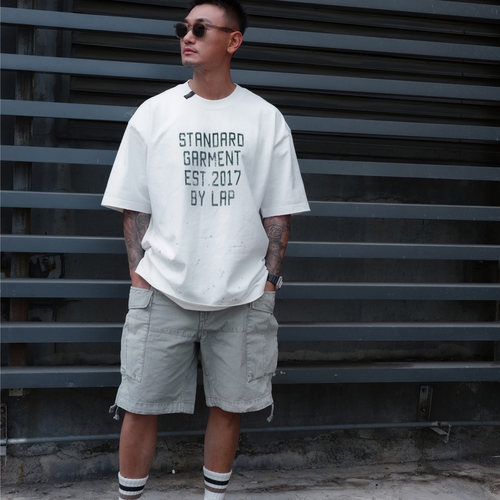 LAPIVIMA RIPSTOP BATIK CARGOSHORTS 全棉抗撕裂布多袋工装裤