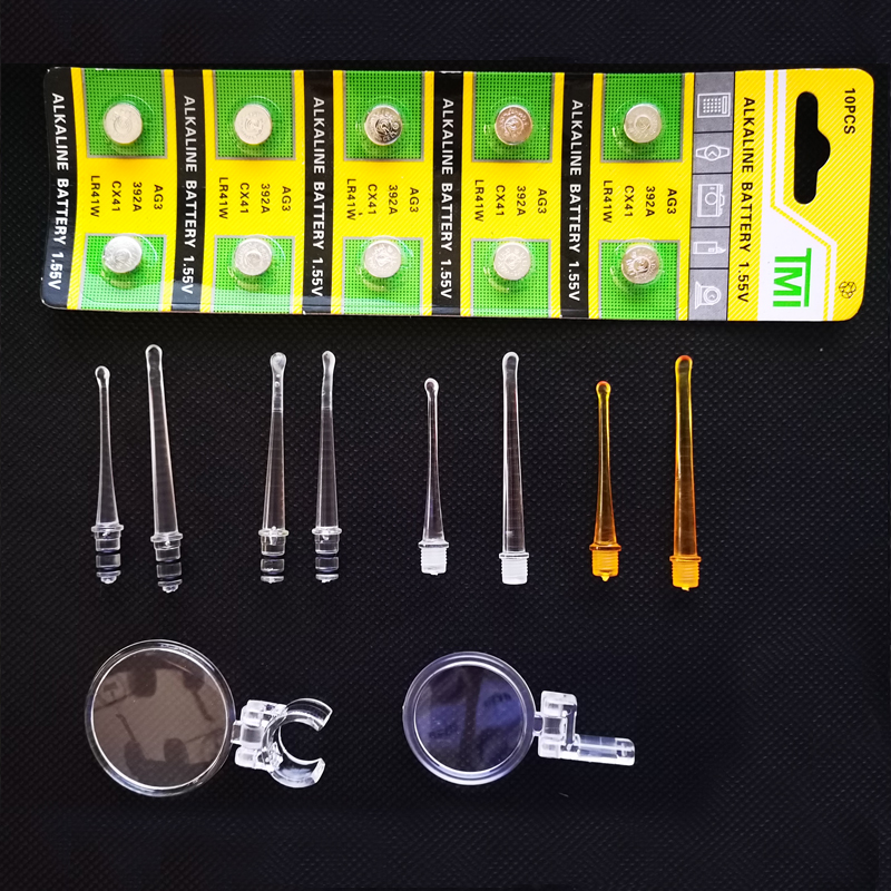 可视挖耳勺发光镊子充电电池勺头