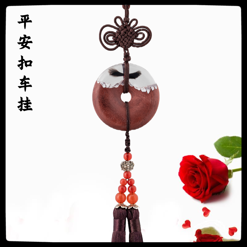 胎毛车挂婴儿纪念品深圳上门仪式理胎发挂件宝宝车载胎发留念挂件
