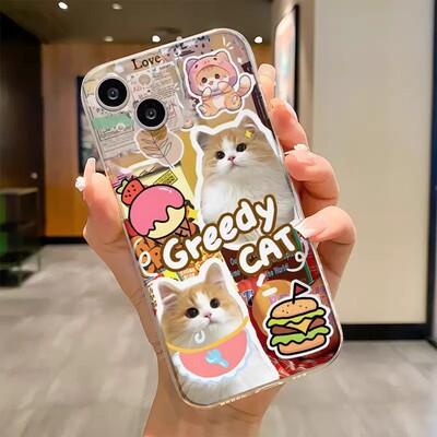 TF家族张泽禹同款适用iphone15华为pura70苹果13手机壳opporeno8狗狗vivox90红米note9小猫nova7mate60一加12