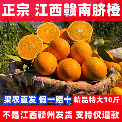 赣南脐橙江西甜橙纯甜无酸热卖2W