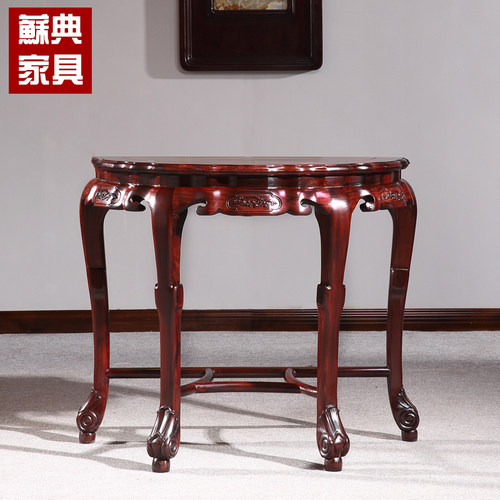 酸枝木红木家具玄关桌玄关桌实木