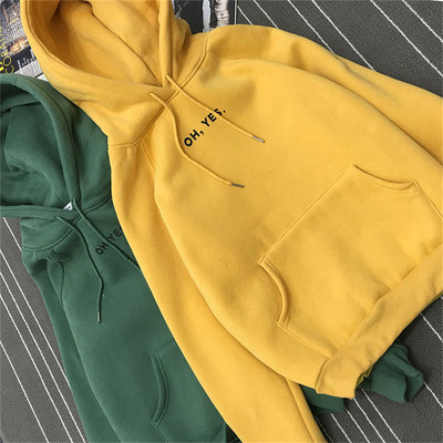 Autumn Winter Print Pullover Loose Women Hoodies Sweatshirt