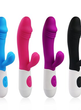 G Spot Vibrator for Women Dildo Rabbit Dual Vibration Silico