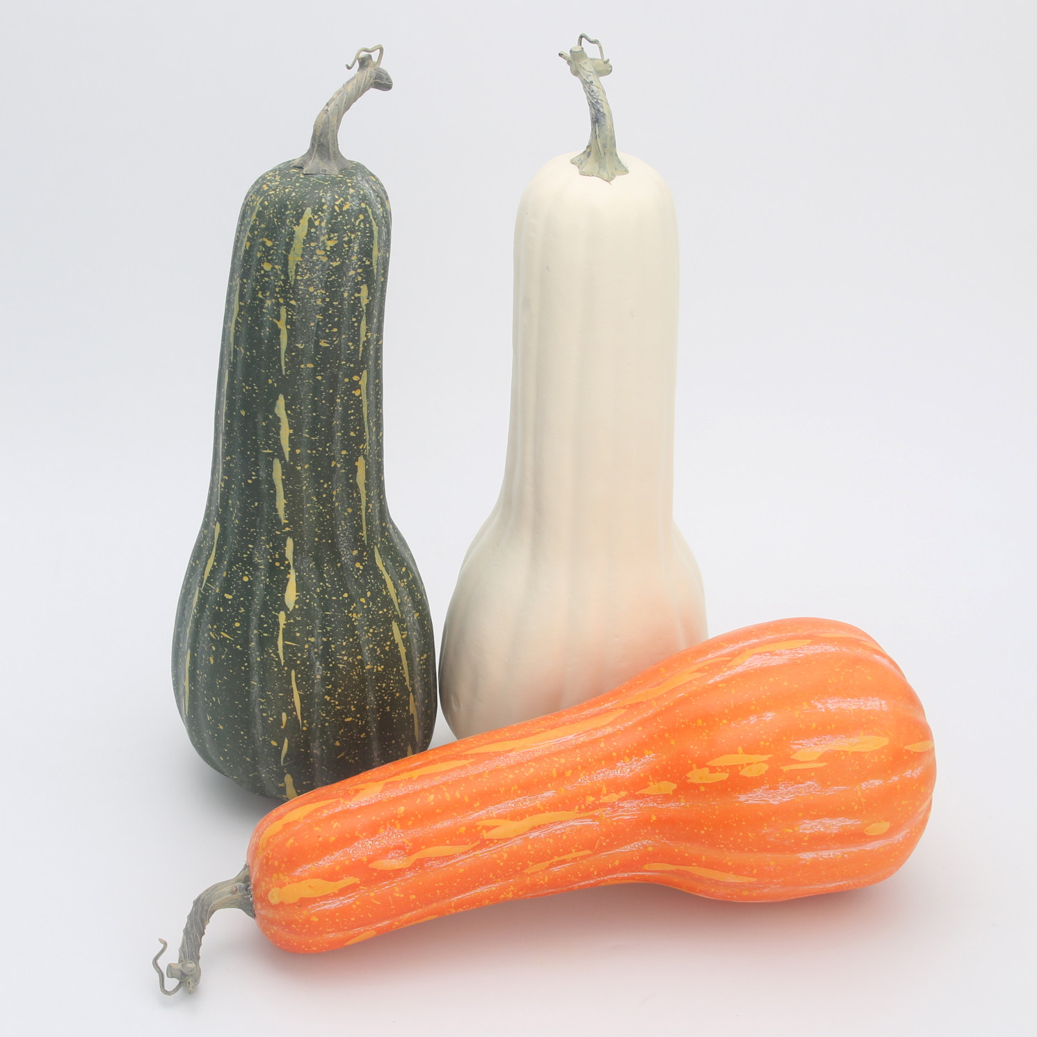 仿真长南瓜假蔬菜模型舞蹈表演道具酒楼饭店装饰万圣节大丰收摆件