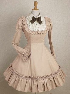 Фитнес-брекет, длинный рукав, мини-юбка, костюм, стиль Lolita, готика, косплей