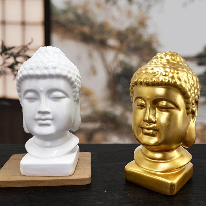 跨境可代发家居玄关客厅摆件东南亚佛像宗教神像树脂工艺装饰礼品