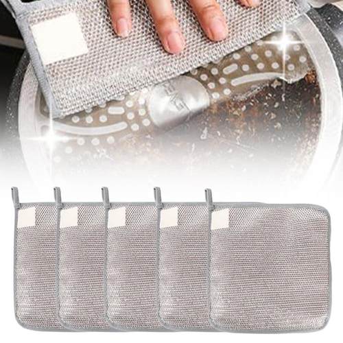 Multipurpose Wire Dishwashing Rags   多用途钢丝洗碗布