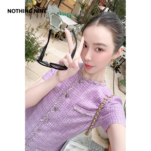 普罗旺斯清晨意大利进口面料连体裤 NOTHING NINE