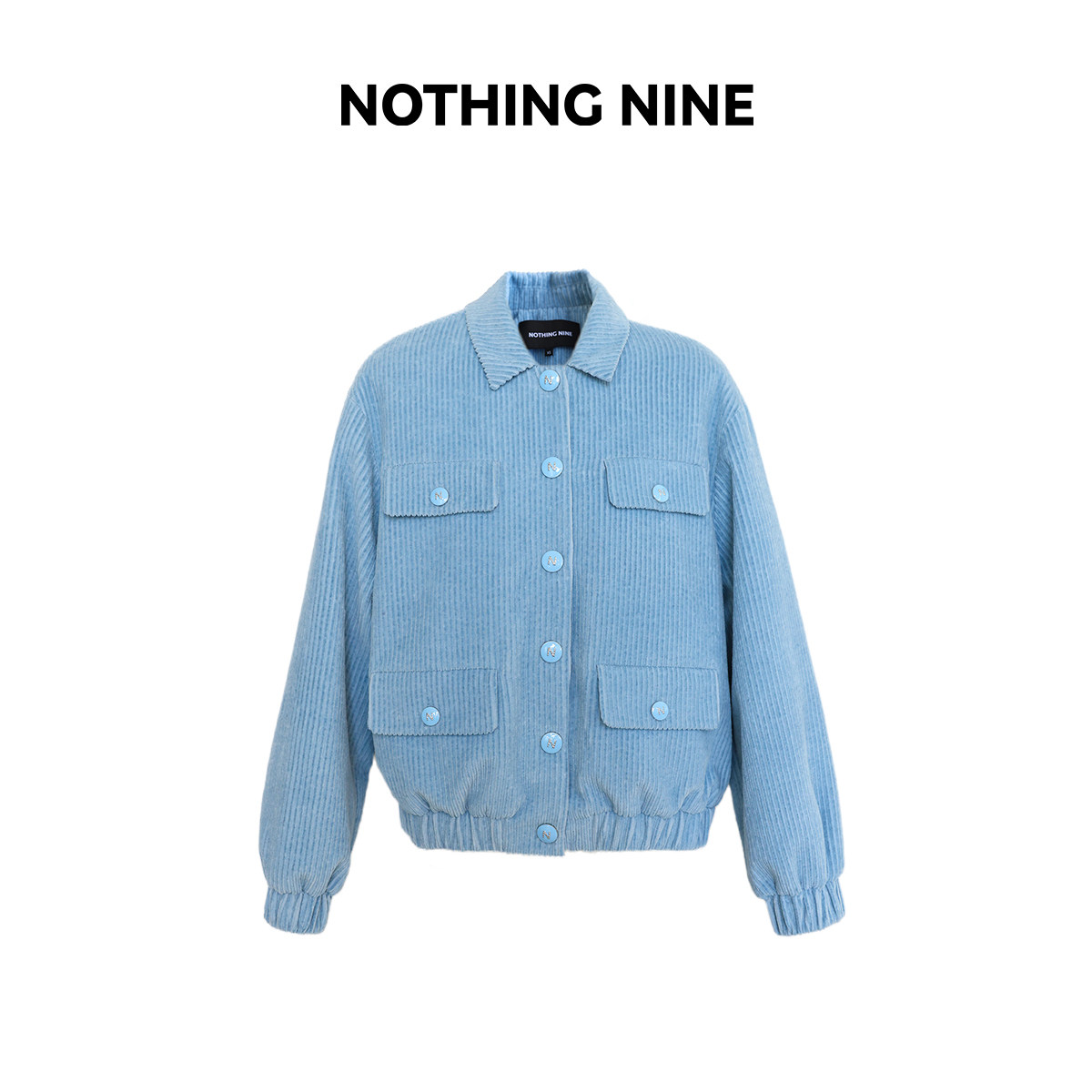 NOTHING NINE 浅冬限量韩国进口灯芯绒夹羊毛外套