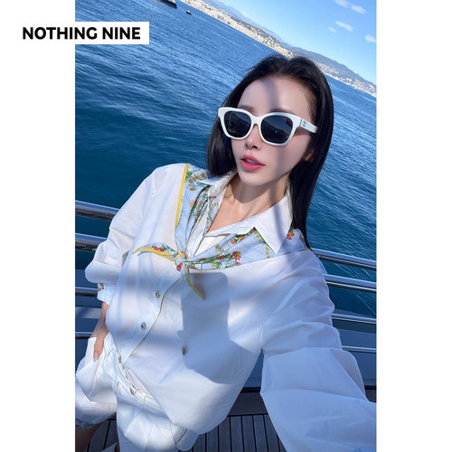 NOTHING NINE 花园晨雾限量英国进口liberty撞色衬衫/短裤
