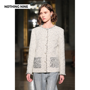 银河星屿粗花呢外套 米兰秀款 NOTHING NINE