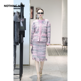 半裙 阿什塔花园粗花呢外套 NOTHING NINE