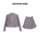 NOTHING 半裙套装 NINE 印象诗篇手工织带粗花呢外套