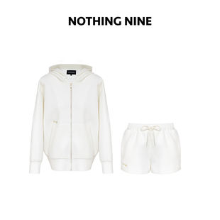 短裤 NOTHING 连帽卫衣 白日漫想拉链款 NINE