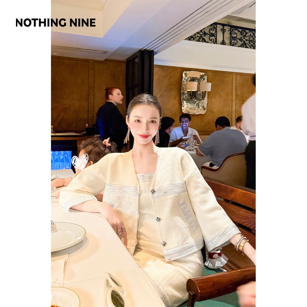NOTHING NINE 云汐白滩意大利进口面料外套/连衣裙