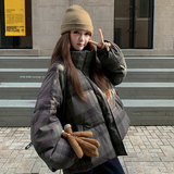 现货2025冬季新款90白鸭绒短款羽绒服137-5085-P290-控438，女装羽绒服，浙宝137