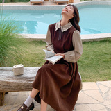 2025春季新款假两件连衣裙137-5010-P135-控198，商品下架区，浙宝137