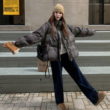 现货2025冬季新款90白鸭绒短款羽绒服137-5085-P290-控438，女装羽绒服，浙宝137