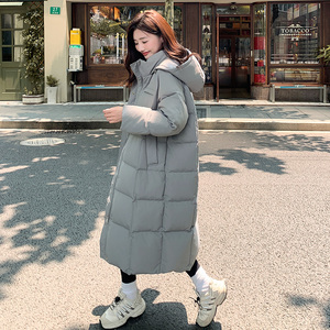 现货 2025冬季新品 长款棉服外套 137-8012-P185-控288图片