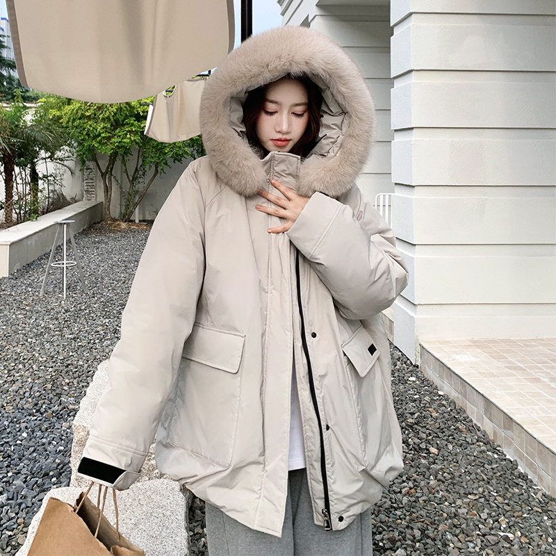现货2025冬季新款90白鸭绒短款派克羽绒服137-5060-P285-控428,女装羽绒服,浙宝137