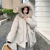 现货2025冬季新款90白鸭绒短款派克羽绒服137-5060-P285-控428，女装羽绒服，浙宝137