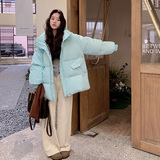 现货冬季新款短款棉服外套137-8021-P165-控258，女装棉衣/棉服，浙宝137