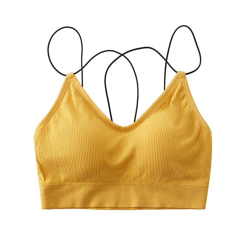 Real price, real photo, new women's clothing, INS, wrapped chest, gathered bra, students' back underwear