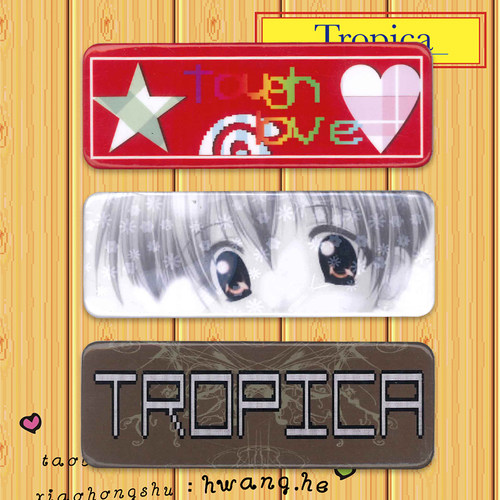 Tropica原创设计亚克力徽章
