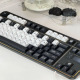 钢琴主体键帽热升华PBT材质个性 黑白配色机械键盘专用客制化键帽