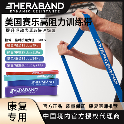 TheraBand美国进口高阻力拉力绳