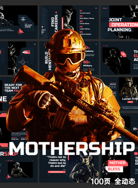 军事高端动态ppt模板陆军空军海军图片代找服务ppt代制作美化排版