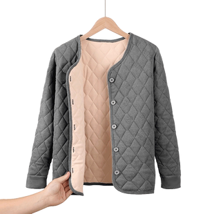 保暖上衣女初高中学生内穿棉袄开衫棉服校服神器内胆羊毛棉衣冬季