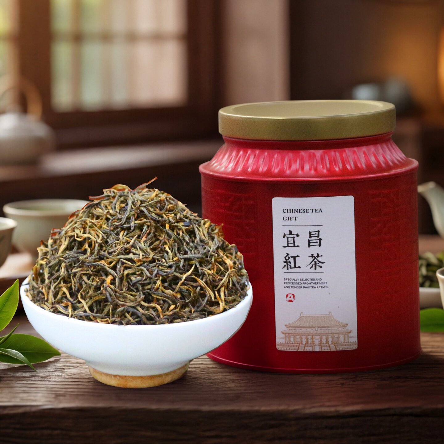 2026新茶湖北宜昌工夫红茶散装图片