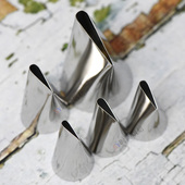 惠尔通wilton124 127D奶油豆沙玫瑰奥斯丁裱花嘴 127 125 126