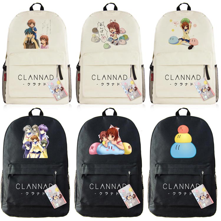 CLANNAD周边书包 团子 古河渚 小镇家族动漫二次元学生双肩背包