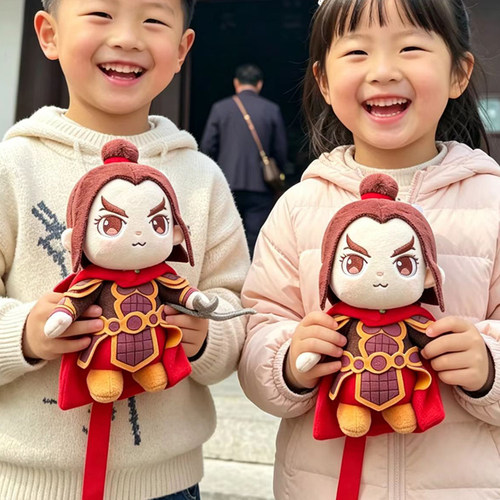 AI项羽文旅讲解毛绒公仔