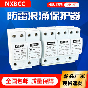 正品一级浪涌保护器T1避雷器12.5KA三相4P385V防雷器15K25KA100KA