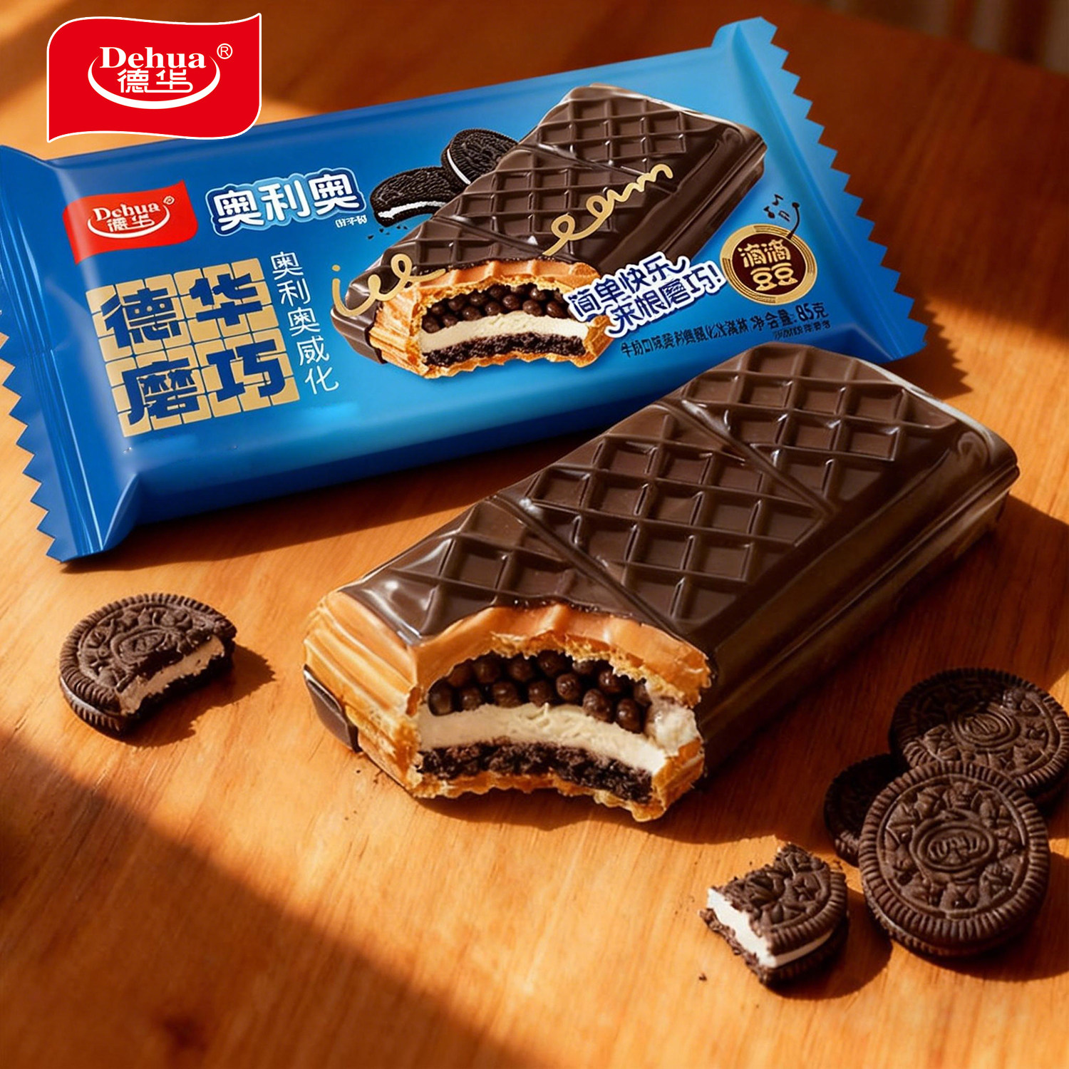 2026新品10支 德华奥利奥牛奶威化冰淇淋 网红磨巧雪糕冷饮批发